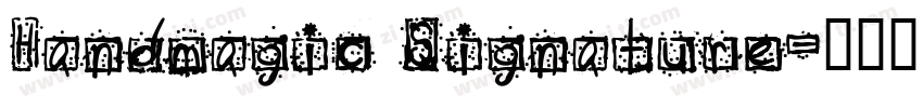 Handmagic Signature字体转换